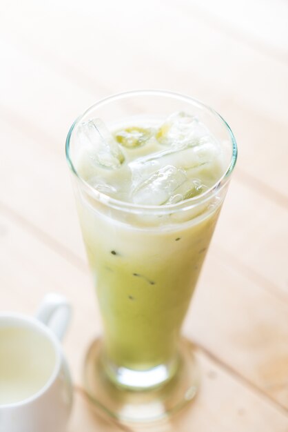 Ghiacciato matcha latte