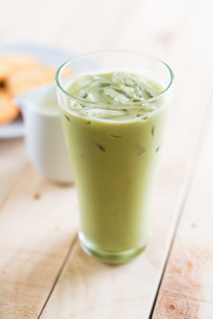 Ghiacciato matcha latte