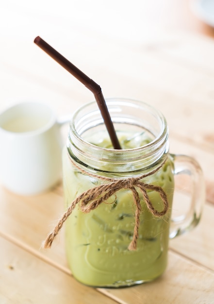 Ghiacciato matcha latte