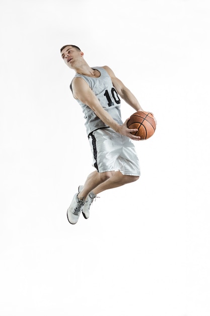 giocatore di basket in azione