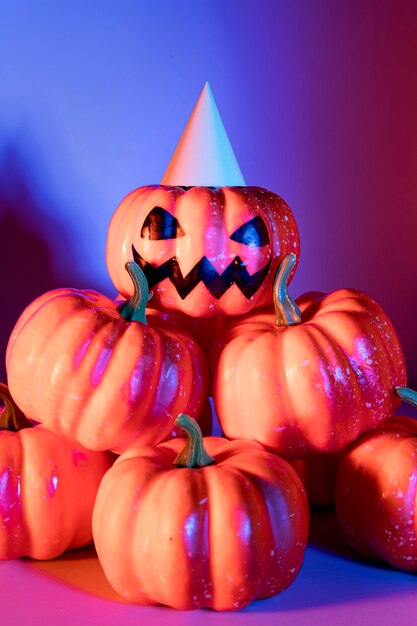 Giocattoli raccapriccianti di Halloween del primo piano