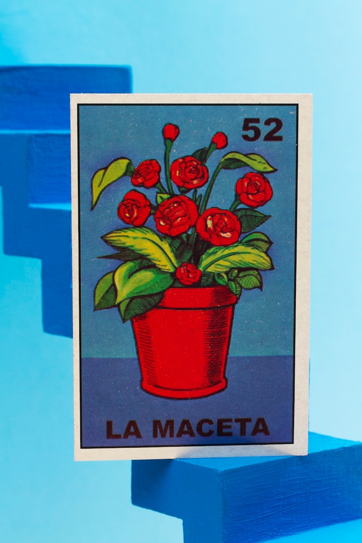 Foto gratuito gioco di carte tradizionale messicano