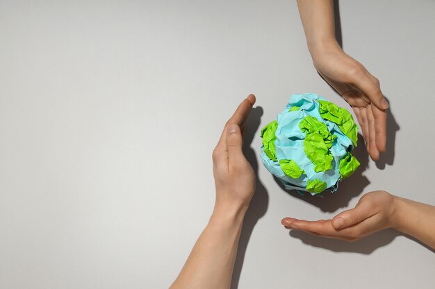 Giorno della Terra Ambiente ed eco spazio concettuale per il testo