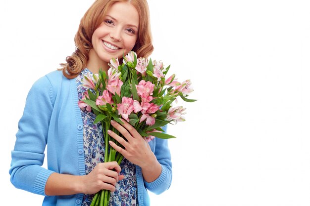 giorno felice con i fiori
