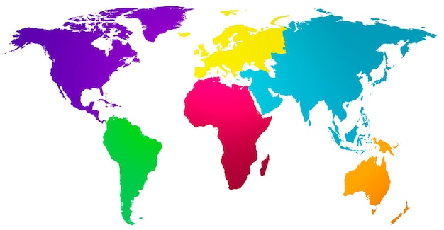 Globalizzazione Globale Mappa Del Mondo Conservazione Ambientale Concept