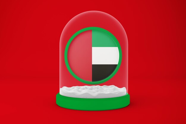 Globo degli Emirati Arabi Uniti