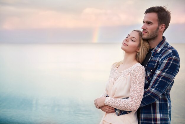 Godendo il tempo trascorso con il mio amore