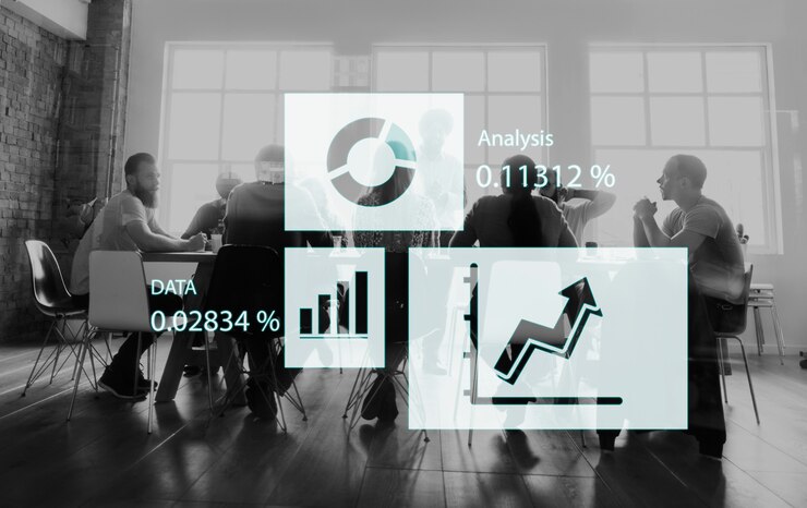 Foto gratuito grafico crescita successo miglioramento sviluppo business