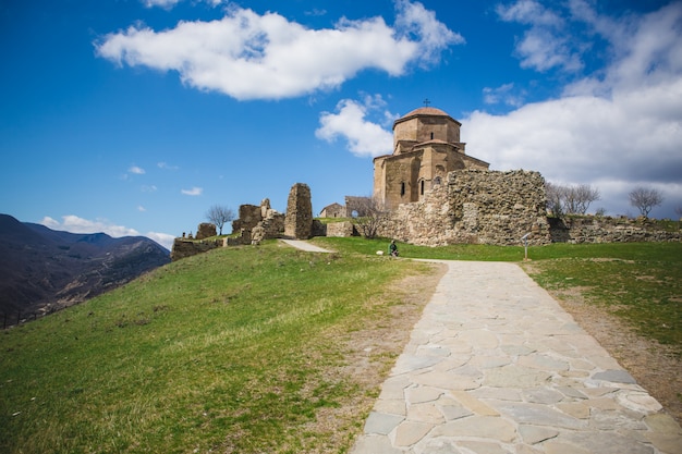 Grande chiesa di Jvari a Mtskheta, Georgia