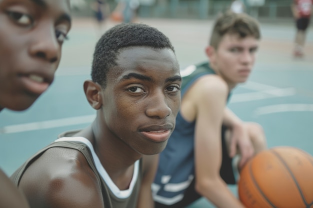 Gruppo di adolescenti e giovani diversi che svolgono attività insieme per celebrare la Giornata mondiale delle competenze giovanili