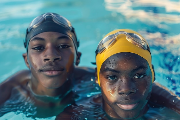 Gruppo di adolescenti e giovani diversi che svolgono attività insieme per celebrare la Giornata mondiale delle competenze giovanili