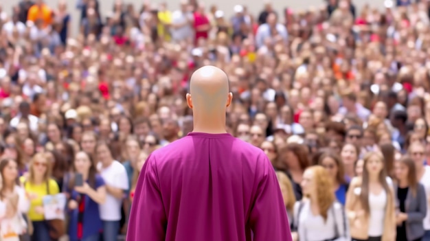 Gruppo di donne all'aperto in vista anteriore