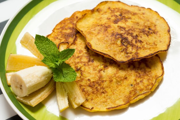 Gustose pancake di banane