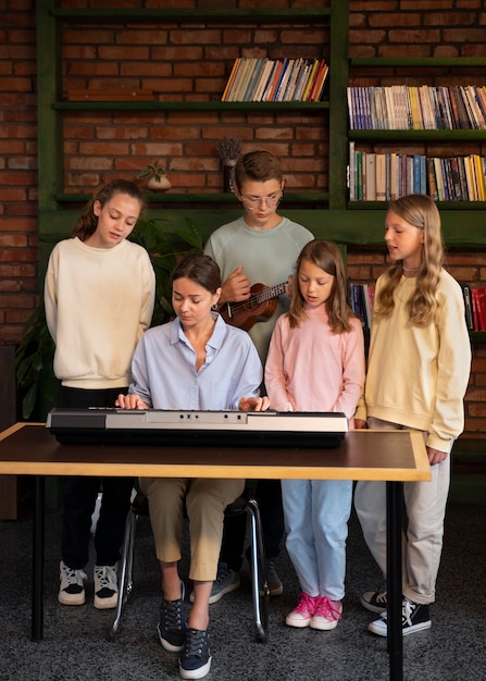 I bambini fanno parte della scuola domenicale