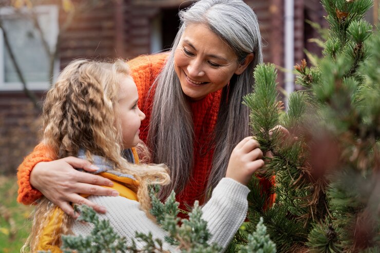 Foto gratuito i bambini imparano a conoscere l'ambiente