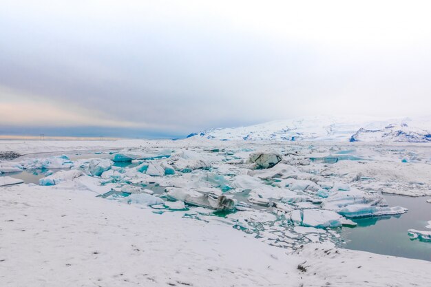 Iceberg in Glacier Lagoon, Islanda.