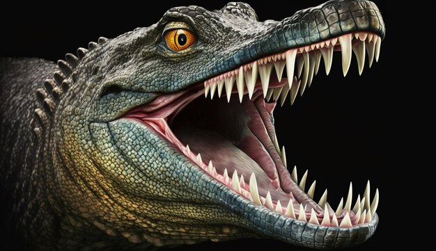 Il dinosauro furioso ruggisce con l'IA generativa a bocca aperta