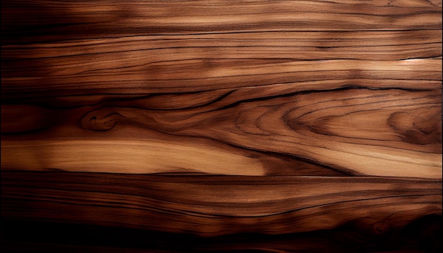 Il pavimento in assi di legno antico aggiunge bellezza strutturata all'interno generata dall'intelligenza artificiale