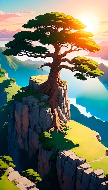 Illustrazione dell'albero dell'anime