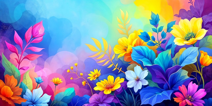 Foto gratuito illustrazione di piante botaniche surreali