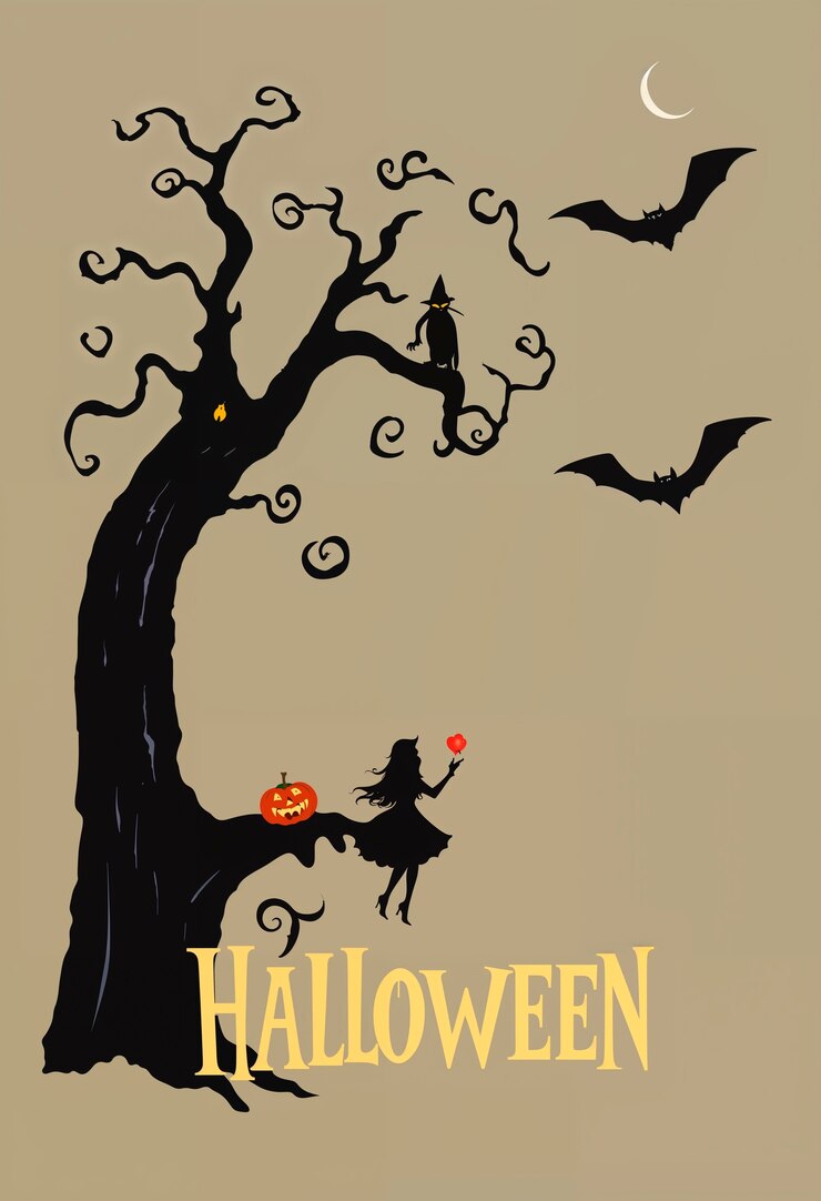 Illustrazione di sfondo di Halloween