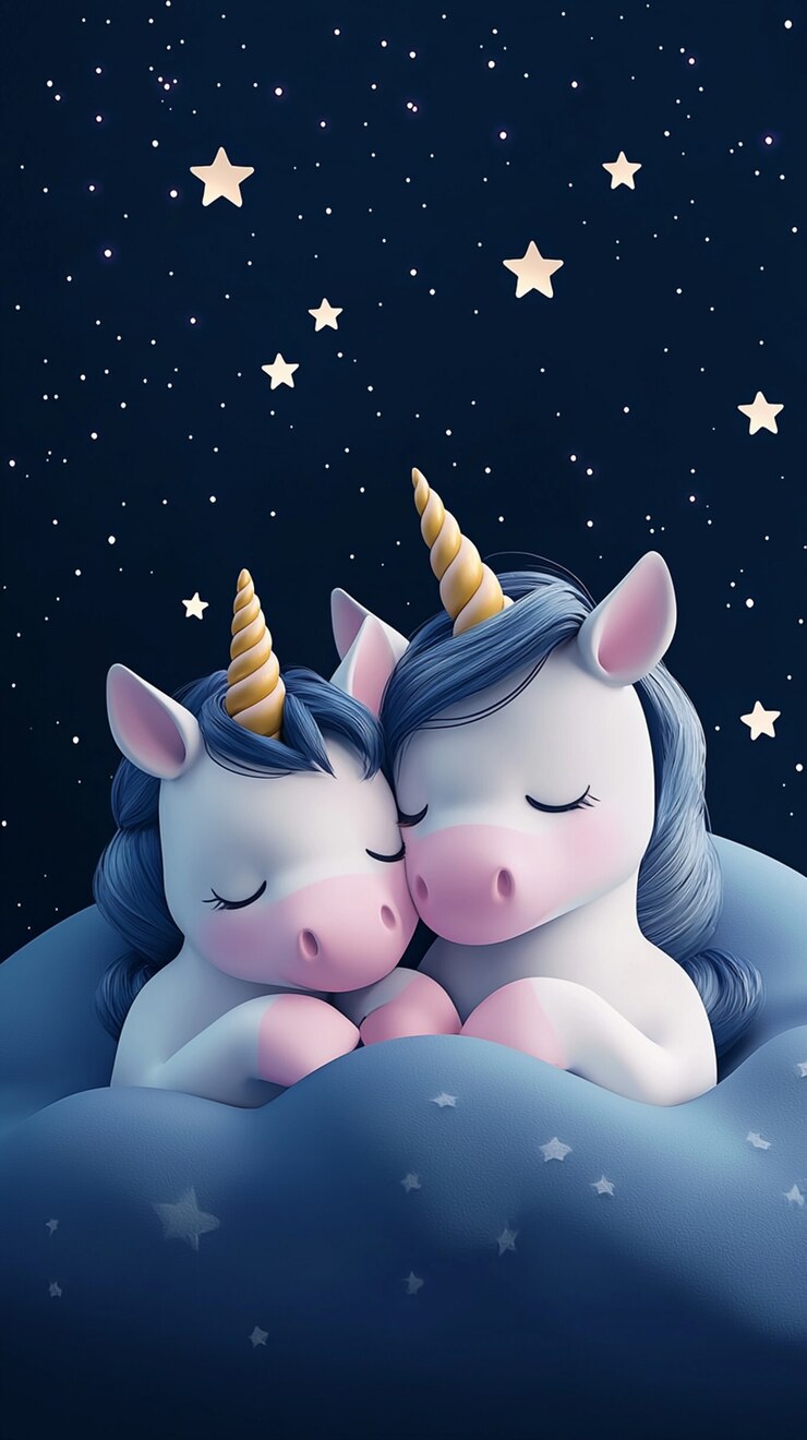 Foto gratuito illustrazione di unicorno 3d carina
