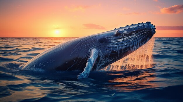 Immagine di balena ai