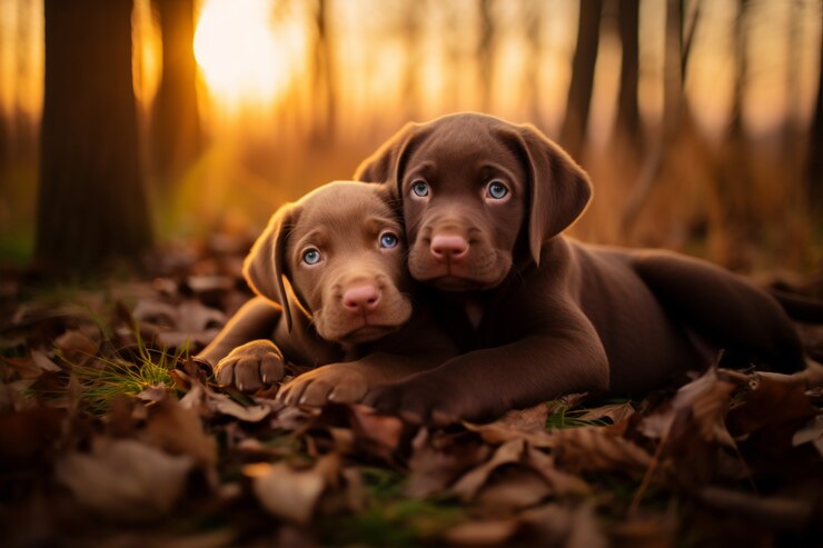 Foto gratuito immagine di cane labrador retriever generato da ai