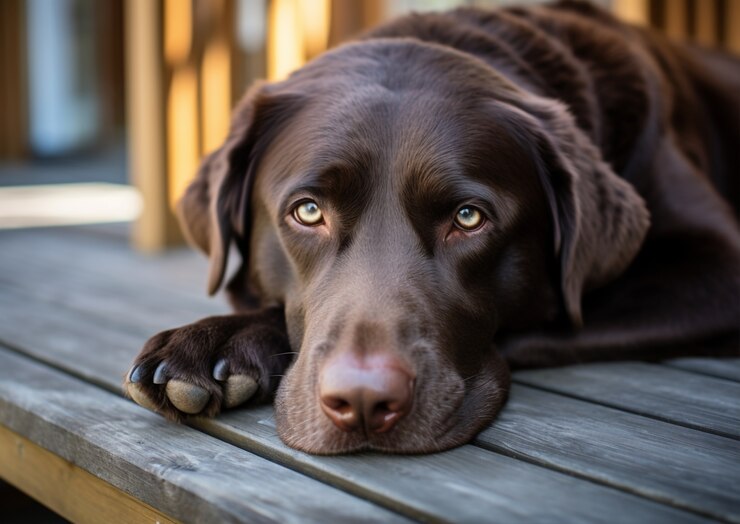 Foto gratuito immagine di cane labrador retriever generato da ai