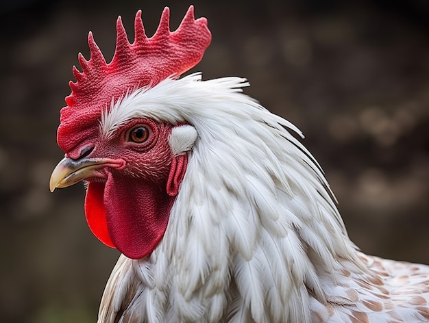 Immagine di pollo generata da Ai