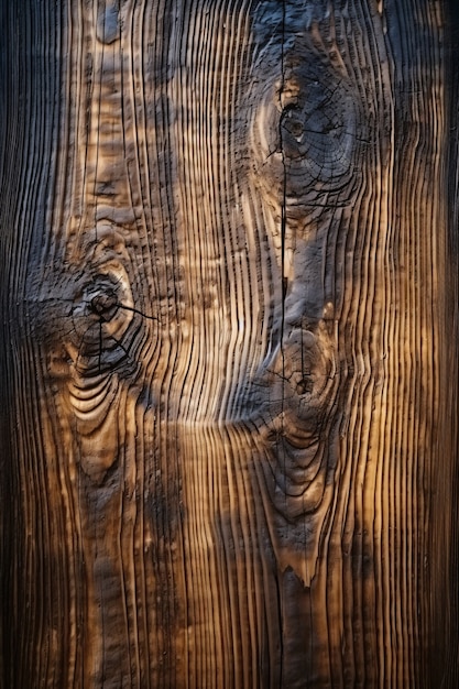 Immagini ravvicinate dei dettagli della superficie del legno