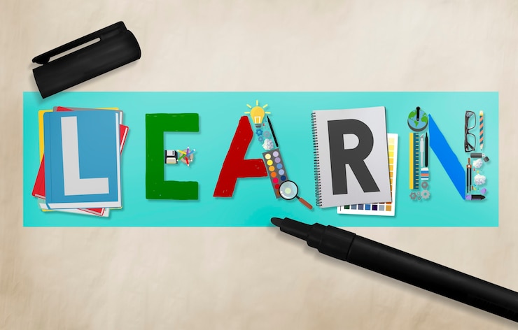 Foto gratuito imparare l'apprendimento dell'istruzione studiare il concetto