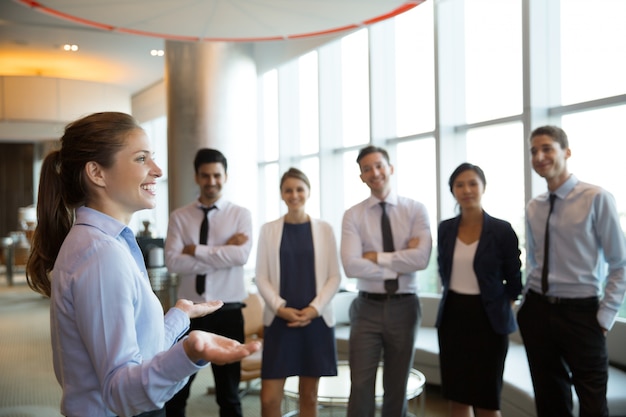 Imprenditrice di successo e della squadra