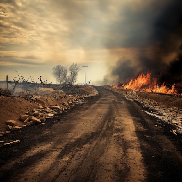 Incendi forestali e le loro conseguenze sulla natura