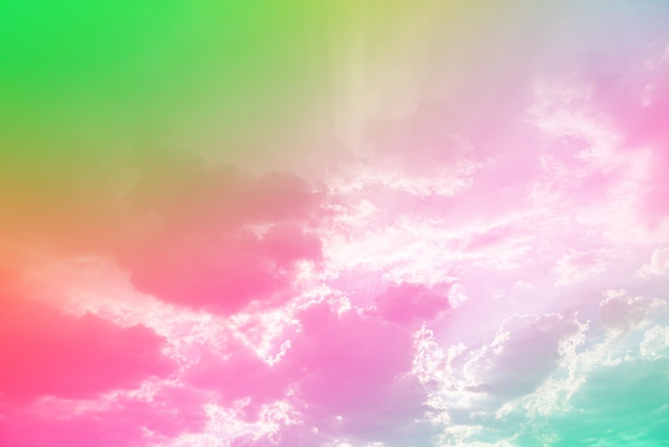 Foto gratuito incredibile bel cielo con nuvole