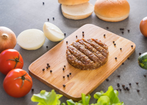 Ingredienti di hamburger