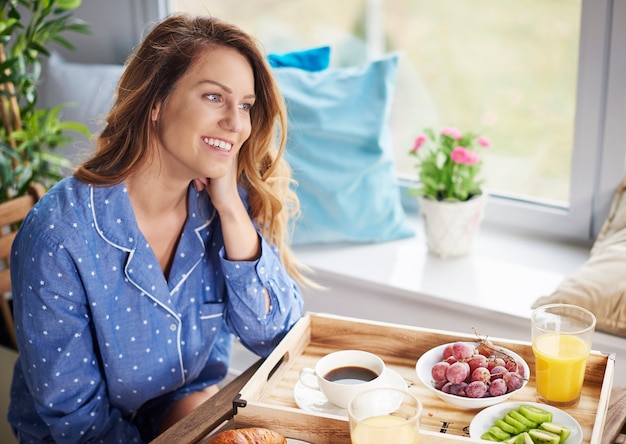 Inizia il nuovo giorno con cibo sano