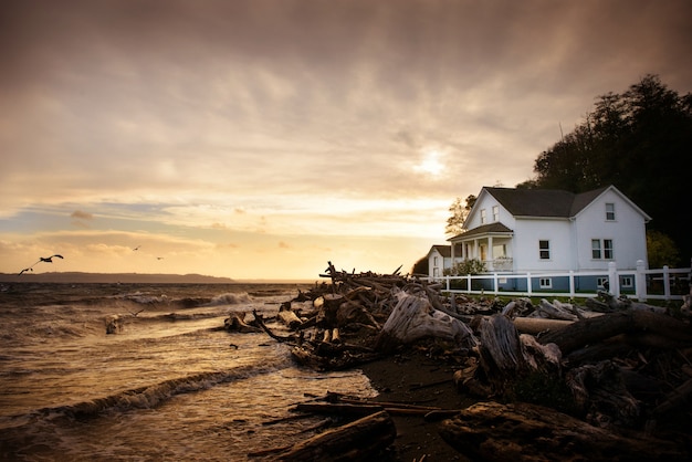 Keepers Quarters su Puget Sound