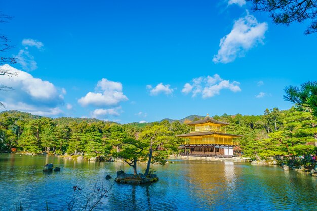 Kinkakuji Tempio &quot;Il padiglione d&#39;oro&quot; a Kyoto, Giappone