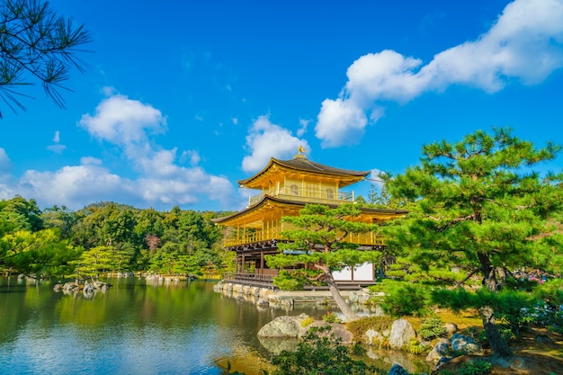 Kinkakuji Tempio &quot;Il padiglione d&#39;oro&quot; a Kyoto, Giappone