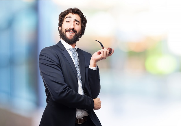 L'uomo che fuma la pipa