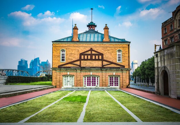 La chiesa nella città di shanghai Cina.