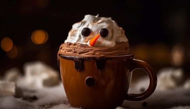 La cioccolata calda riscalda le notti invernali con la dolcezza generata dall'IA