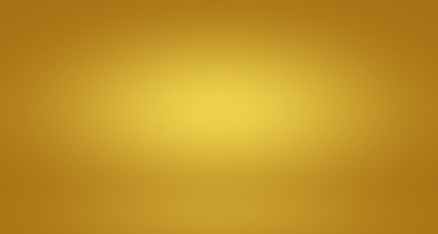 La parete da studio astratta di lusso giallo oro sfumato si usa bene come sfondolayoutbanner e pres...