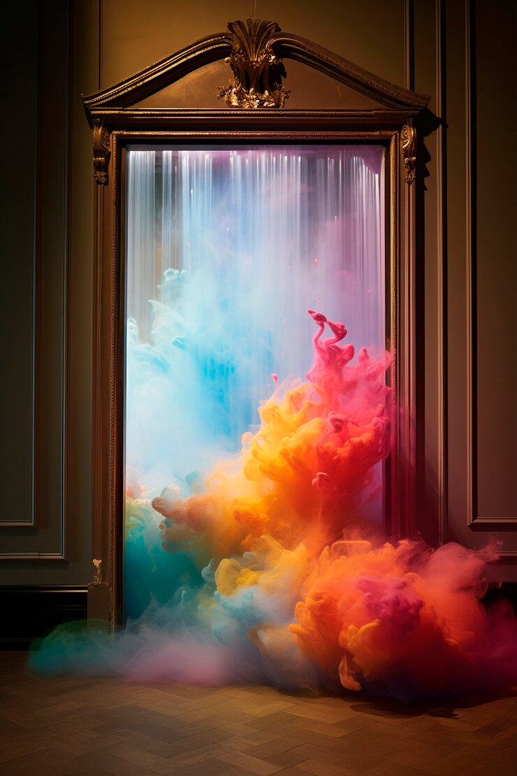 Foto gratuito la porta che porta al mondo magico
