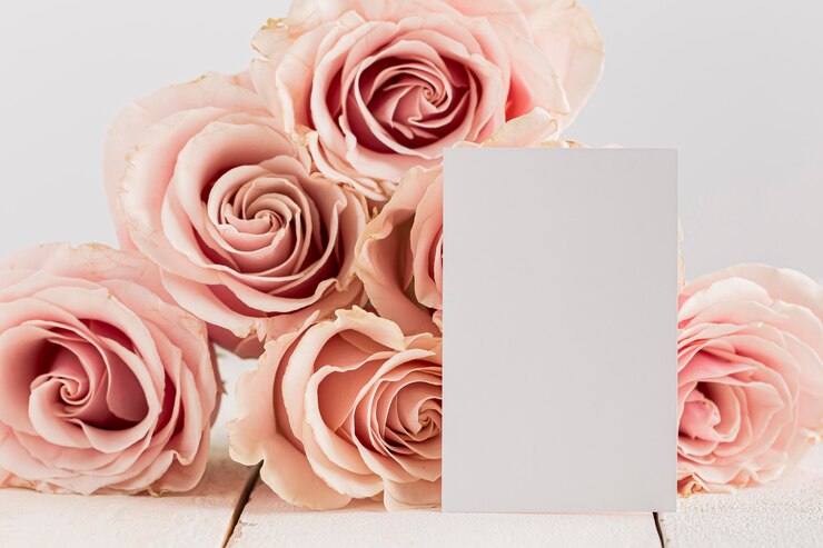 Foto gratuito lay piatto del concetto di san valentino con copia spazio