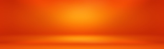 Layout di sfondo arancione astratto modello web designstudioroom Report aziendale con colore sfumato cerchio liscio