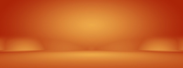 Layout di sfondo arancione liscio astratto modello web designstudioroom Report aziendale con colore sfumato cerchio liscio