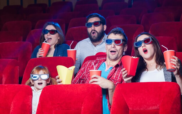 Le emozioni delle persone al cinema