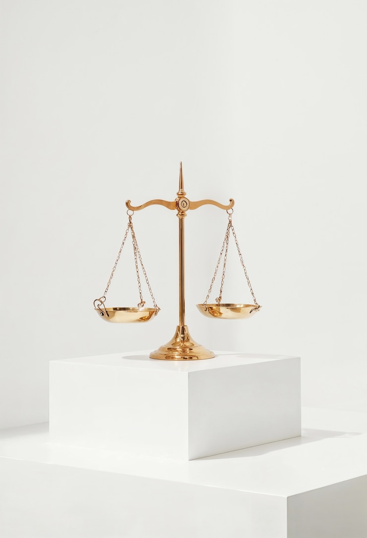 Foto gratuito le scale d'oro della giustizia